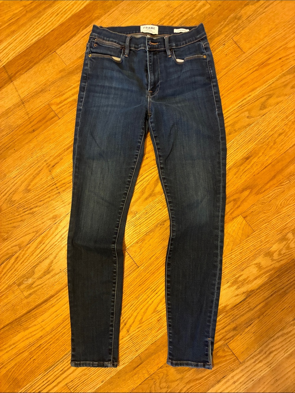FRAME Le High Skinny Denim
